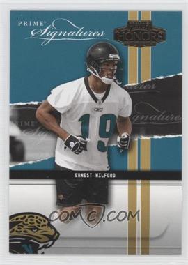 2004 Playoff Honors - Prime Signatures Previews #PS-23 - Ernest Wilford /999