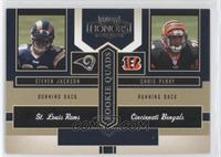 Chris Perry, Derrick Hamilton, Steven Jackson, Rashaun Woods #/1,250