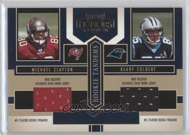 2004 Playoff Honors - Rookie Tandems - Jerseys #RT-2 - Michael Clayton, Keary Colbert