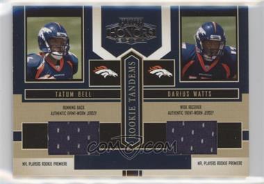 2004 Playoff Honors - Rookie Tandems - Jerseys #RT-6 - Tatum Bell, Darius Watts