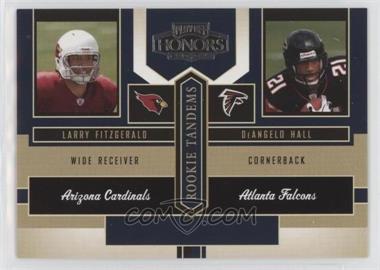 2004 Playoff Honors - Rookie Tandems #RT-3 - Larry Fitzgerald, DeAngelo Hall