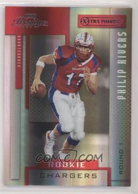 2004 Playoff Prestige - [Base] - Xtra Points Red #153 - Rookie - Philip Rivers /100
