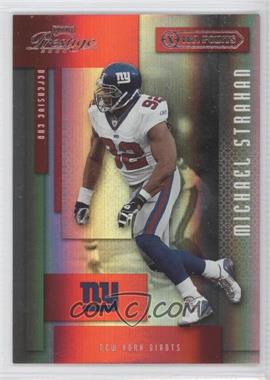 2004 Playoff Prestige - [Base] - Xtra Points Red #96 - Michael Strahan /100