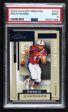 2004 Playoff Prestige - [Base] #153 - Rookie - Philip Rivers [PSA 9 MINT]