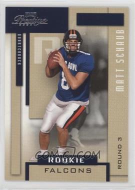 2004 Playoff Prestige - [Base] #199 - Rookie - Matt Schaub