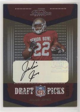 2004 Playoff Prestige - Draft Picks - Rights Autographs #DP-18 - Julius Jones /50