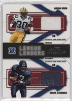 Ahman Green, Shaun Alexander #/250