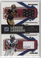 Deuce McAllister, Stephen Davis #/250