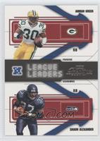 Ahman Green, Shaun Alexander