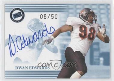 2004 Press Pass - Autographs - Blue #_DWED - Dwan Edwards /50