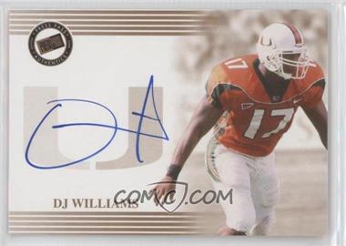 2004 Press Pass - Autographs - Bronze #_DJWI - DJ Williams