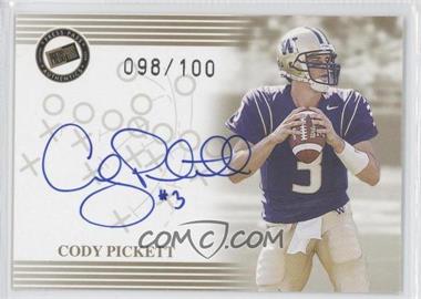 2004 Press Pass - Autographs - Gold #_COPI - Cody Pickett /100