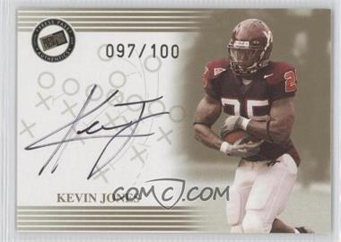 2004 Press Pass - Autographs - Gold #_KEJO - Kevin Jones /100