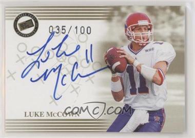 2004 Press Pass - Autographs - Gold #_LUMC - Luke McCown /100