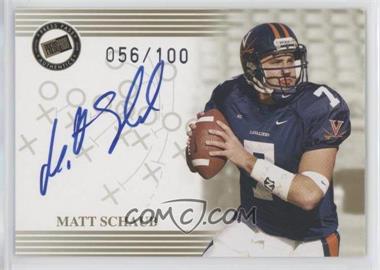 2004 Press Pass - Autographs - Gold #_MASC - Matt Schaub /100