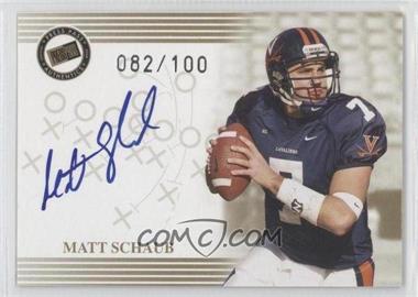 2004 Press Pass - Autographs - Gold #_MASC - Matt Schaub /100