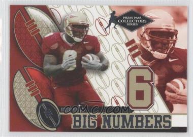 2004 Press Pass - Big Numbers - Collectors Series #BN 11 - Greg Jones