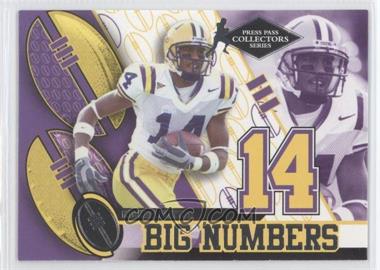 2004 Press Pass - Big Numbers - Collectors Series #BN 2 - Michael Clayton