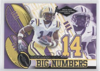 2004 Press Pass - Big Numbers - Collectors Series #BN 2 - Michael Clayton