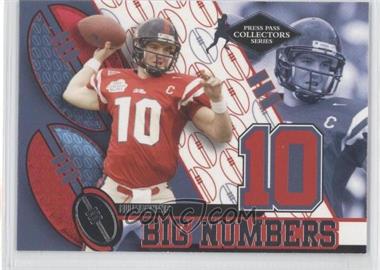 2004 Press Pass - Big Numbers - Collectors Series #BN 33 - Eli Manning