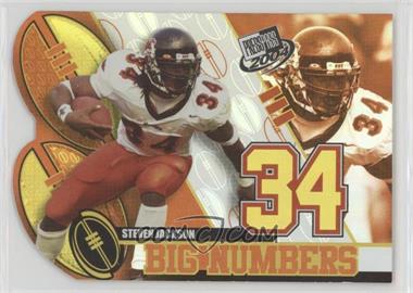 2004 Press Pass - Big Numbers #BN 9 - Steven Jackson