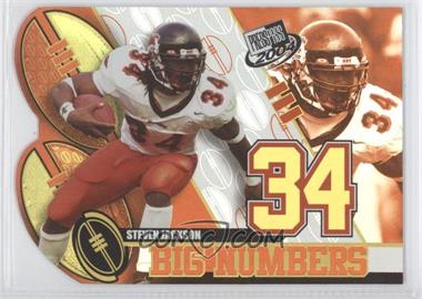 2004 Press Pass - Big Numbers #BN 9 - Steven Jackson