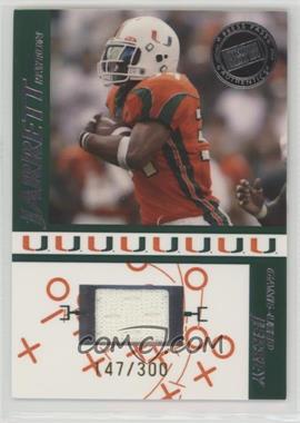 2004 Press Pass - Game-Used Jersey - Silver #JC/JP - Jarrett Payton /300