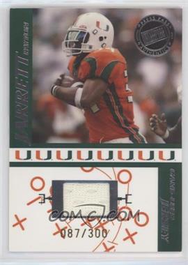 2004 Press Pass - Game-Used Jersey - Silver #JC/JP - Jarrett Payton /300