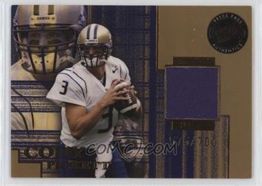 2004 Press Pass SE - Game-Used Jerseys - Bronze #JC/CP - Cody Pickett /700 [EX to NM]