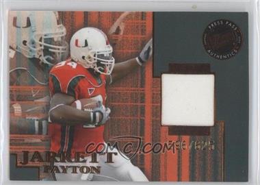 2004 Press Pass SE - Game-Used Jerseys - Bronze #JC/JP - Jarrett Payton /625