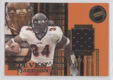 2004 Press Pass SE - Game-Used Jerseys - Gold #JC/SJ - Steven Jackson /100