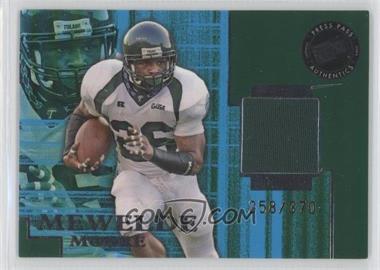 2004 Press Pass SE - Game-Used Jerseys - Silver #JC/MM - Mewelde Moore /370