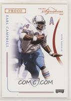 Earl Campbell #/50