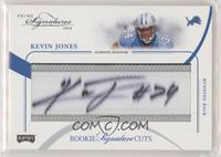 Rookie Signature Cuts - Kevin Jones #/99