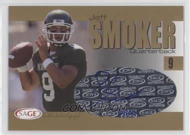 2004 SAGE - Autographs - Gold #A40 - Jeff Smoker /100
