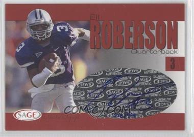 2004 SAGE - Autographs - Red #A33 - Ell Roberson /999