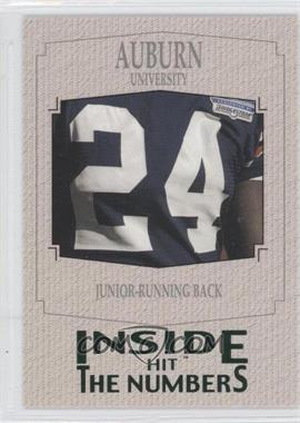 2004 SAGE Hit - Inside the Numbers - Emerald #7 - Auburn Running Back (Carnell Williams)