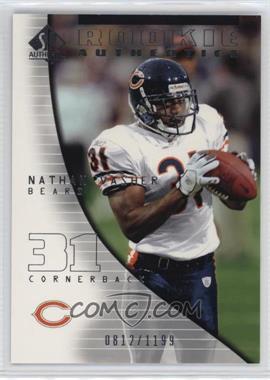 2004 SP Authentic - [Base] #116 - Rookie Authentics - Nathan Vasher /1199