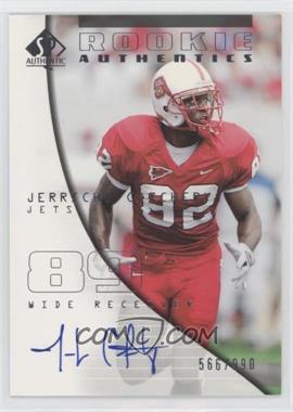 2004 SP Authentic - [Base] #176 - Rookie Authentics - Jerricho Cotchery /990