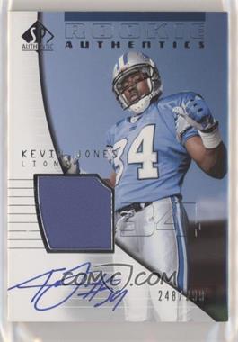 2004 SP Authentic - [Base] #211 - Rookie Authentics - Kevin Jones /299