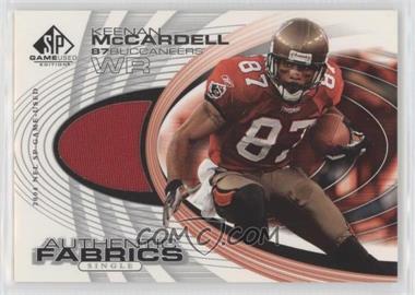 2004 SP Game Used Edition - Authentic Fabrics #AF-KM - Keenan McCardell