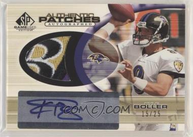 2004 SP Game Used Edition - Authentic Patches Autographed #AAP-KB - Kyle Boller /25 [EX to NM]