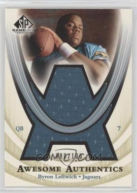 2004 SP Game Used Edition - Awesome Authentics #AA-BL - Byron Leftwich /100