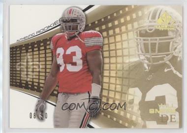 2004 SP Game Used Edition - [Base] - Gold #130 - Authentic Rookies - Will Smith /50