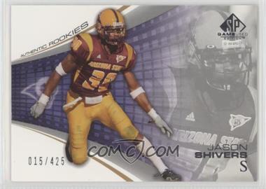 2004 SP Game Used Edition - [Base] #105 - Authentic Rookies - Jason Shivers /425