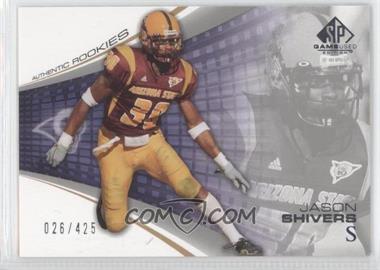 2004 SP Game Used Edition - [Base] #105 - Authentic Rookies - Jason Shivers /425