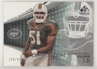 Authentic Rookies - Jonathan Vilma [Noted] #/425