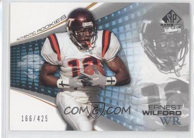 2004 SP Game Used Edition - [Base] #124 - Authentic Rookies - Ernest Wilford /425