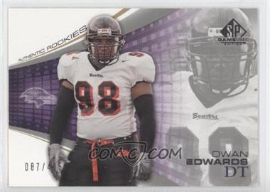 2004 SP Game Used Edition - [Base] #134 - Authentic Rookies - Dwan Edwards /425