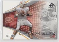 Authentic Rookies - Casey Clausen #/425